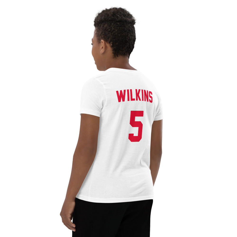 Wilkins #5-Youth Short Sleeve T-Shirt