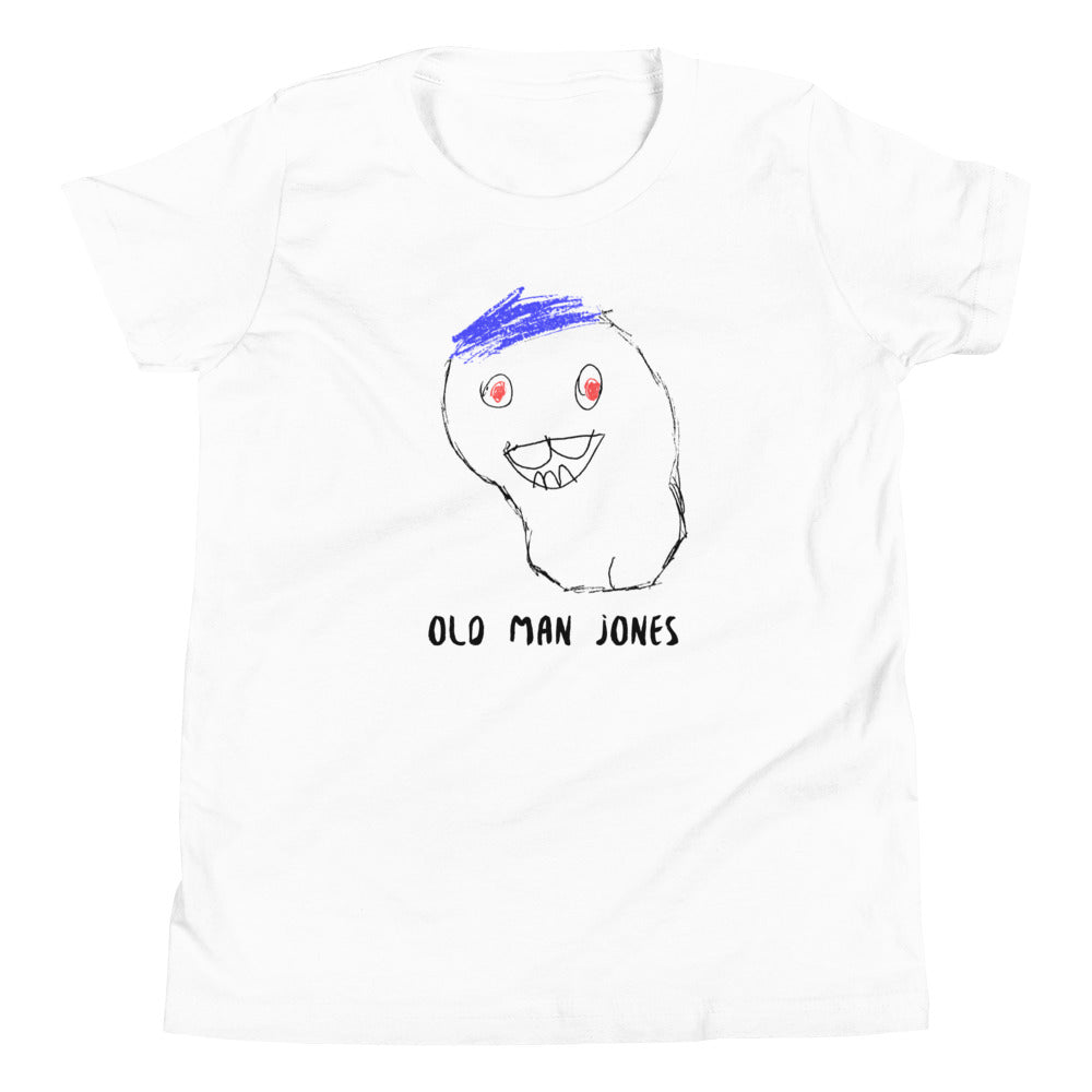 Learn With Lenno Old Man Jones-Youth Short Sleeve T-Shirt